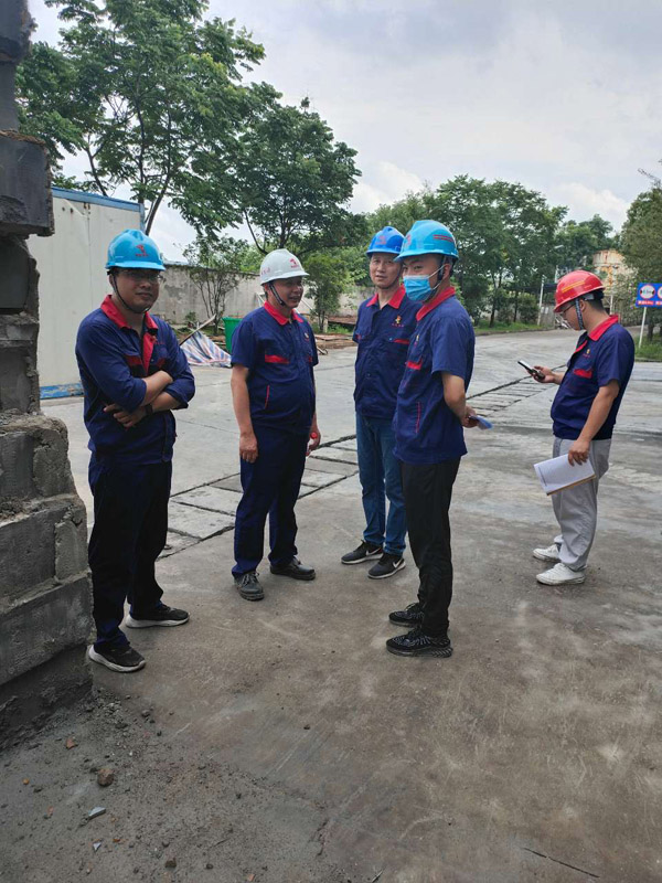 公司開展二季度安環(huán)、消防、防汛綜合大檢查
