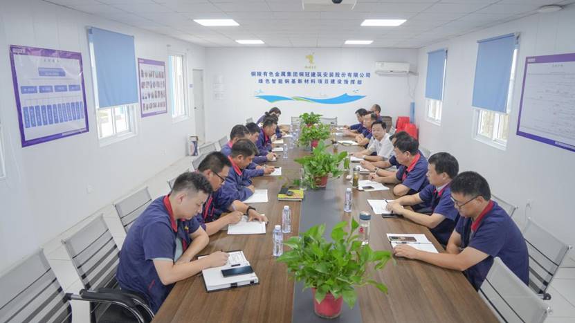 王伍升到銅基新材料項(xiàng)目開(kāi)展三送服務(wù)到基層活動(dòng) 王伍升到銅基新材料項(xiàng)目開(kāi)展三送服務(wù)到基層活動(dòng)